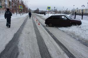 Наезд на пешехода проспект Дзержинского - ул. Коминтерна