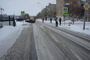 Наезд на пешехода проспект Дзержинского - ул. Коминтерна