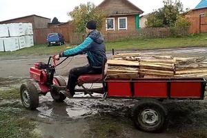 Для передвижения на мотоблоке по дорогам общего пользования теперь необходимо водительское удостоверение