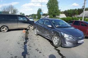 При столкновении на улице Садоводов ребенок получил незначительную травму благодаря тому, что перевозился в детском удерживающем устройстве