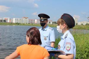 В Нижнем Тагиле сотрудники полиции проводят профилактические рейды на водоемах