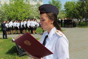 В Нижнем Тагиле молодые сотрудники  полиции приняли Присягу