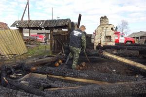 В сгоревшем доме под Нижним Тагилом найден труп