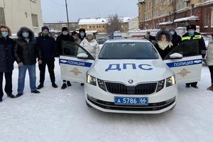 Студенты «Нижнетагильского железнодорожного техникума» в рамках акции «Студенческий десант» познакомились с работой Госавтоинспекции  