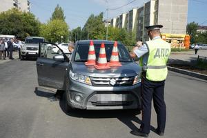 Водитель автомашины &quot;Сузуки Витара&quot; на пешеходном переходе сбил четверых пешеходов, один из которых ребенок