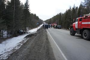 Под Нижним Тагилом произошло массовое ДТП