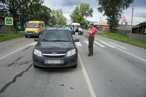 В столкновении четырех автомашин в селе Николо Павловское травмированы два пассажира, в том числе один подросток 16 лет