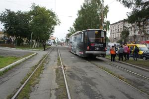 В первый день проведения профилактического мероприятия &quot;Безопасная дорога&quot; водитель трамвая сбила пешехода