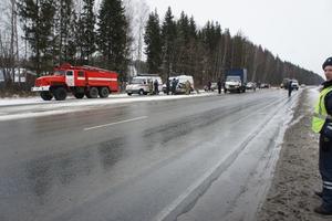 На автодороге Южный подъезд к городу Нижний Тагил погибли два человека