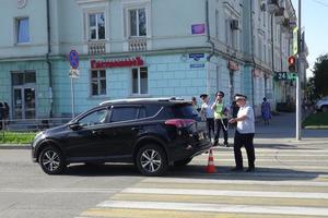 На перекрестке улиц Карла Маркса - Красноармейская водитель автомашины &quot;Тойота РАВ 4&quot; сбил ребенка