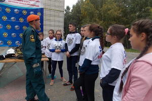 ДЮП «Огоньки» в областном полевом лагере «Юный пожарный»